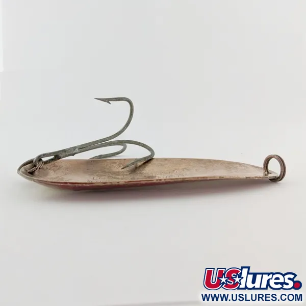 Eppinger Dardevle Huskie Junior Detroit (1950s), 58g, nickel/röd, skeddrag #24338