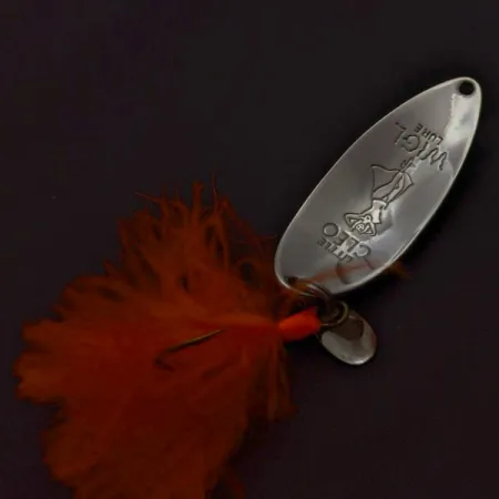 Seneca Little Cleo (Hula Girl), 14g, nickel/blå, skeddrag #24349