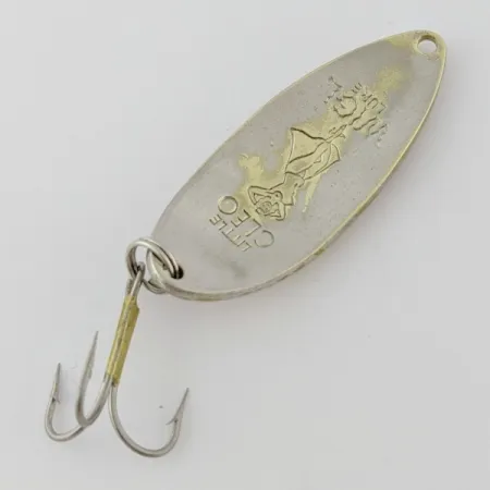 Seneca Little Cleo (Hula Girl), 14g Nickel/Guld, Skeddrag #24365