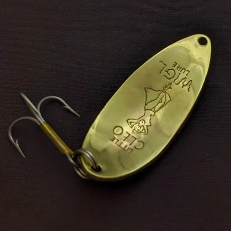 Seneca Little Cleo (Hula Girl), 14g Nickel/Guld, Skeddrag #24374