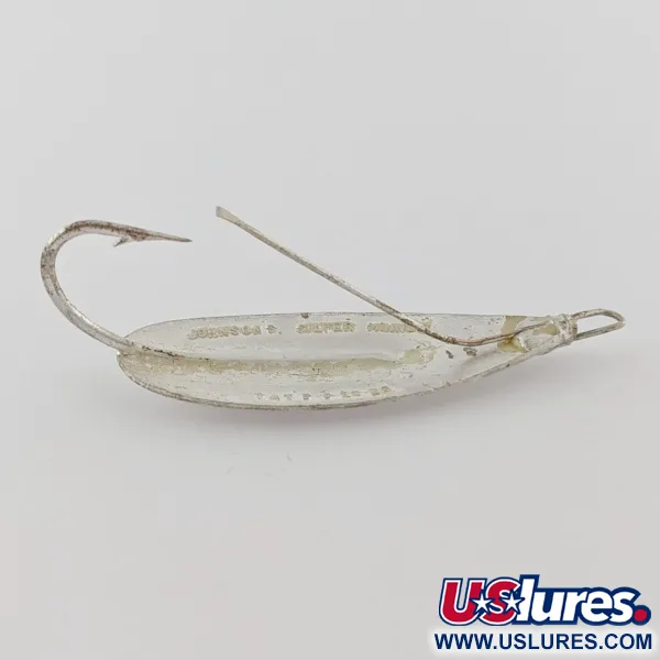 Johnson Silver Minnow Weedless, 9g Silver, Vasskededrag #24376
