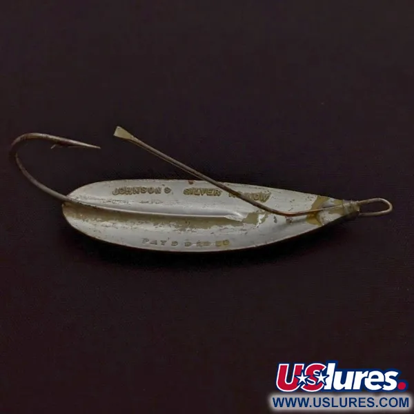 Johnson Silver Minnow Weedless, 9g Silver, Vasskededrag #24376