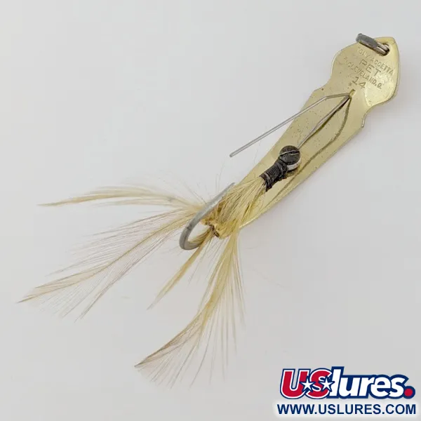 Tony Accetta Pet Spoon 14, Guld, 7g, Skeddrag #24381