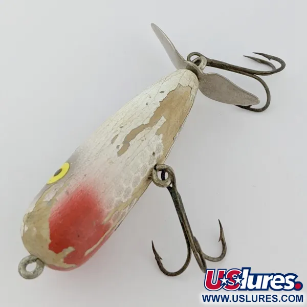 Luhr Jensen Lil Chris, 10g, Shad, Ytbeteswobbler i trä #24382