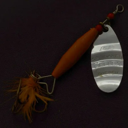 Abu Garcia Spinnaren Reflex, Nickel/Röd, 7g, Spinnare #24392