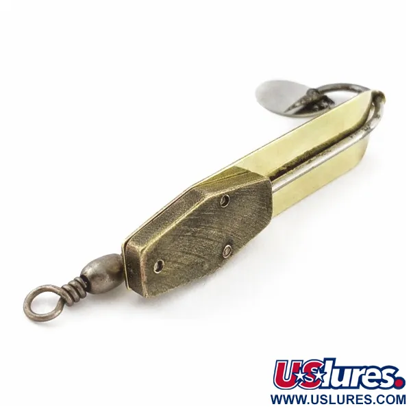 South Bend Trix-Oreno 596, 21g guld, flugfiskedrag #24395