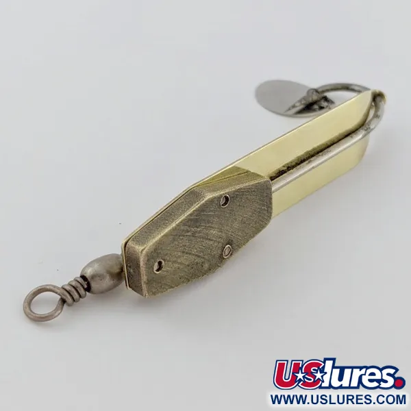 South Bend Trix-Oreno 596, 21g guld, flugfiskedrag #24395