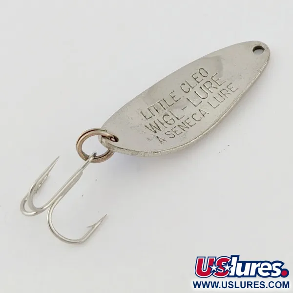 Seneca Little Cleo, nickel/blå, 7g skeddrag #24402