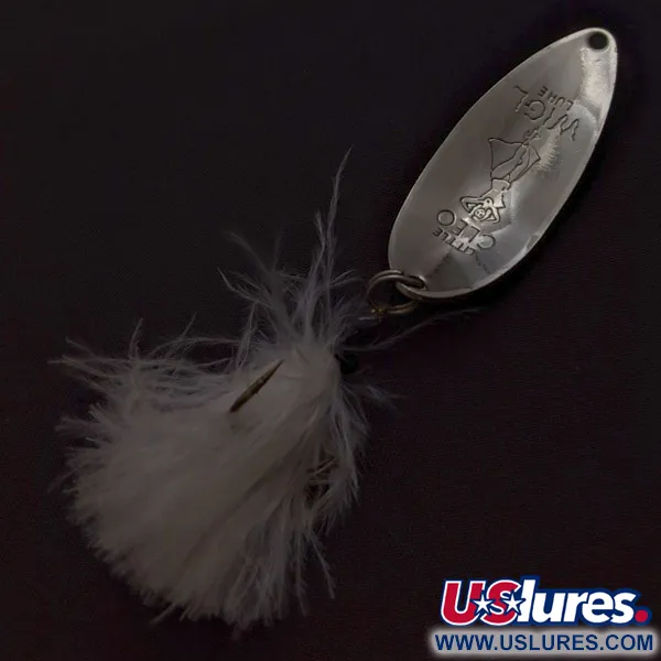 Seneca Little Cleo (Hula Girl), 14g Nickel/Röd, Skeddrag #24403