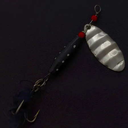 Dolphin Marble, 7g, nickel/svart, spinnare #24421