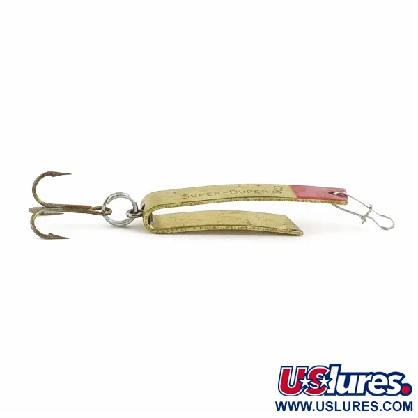 Luhr Jensen Super-Duper 503 Skeddrag, Gold Red, U-formad, #24435