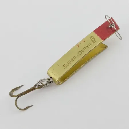 Luhr Jensen Super-Duper 503 Skeddrag, Gold Red, U-formad, #24435