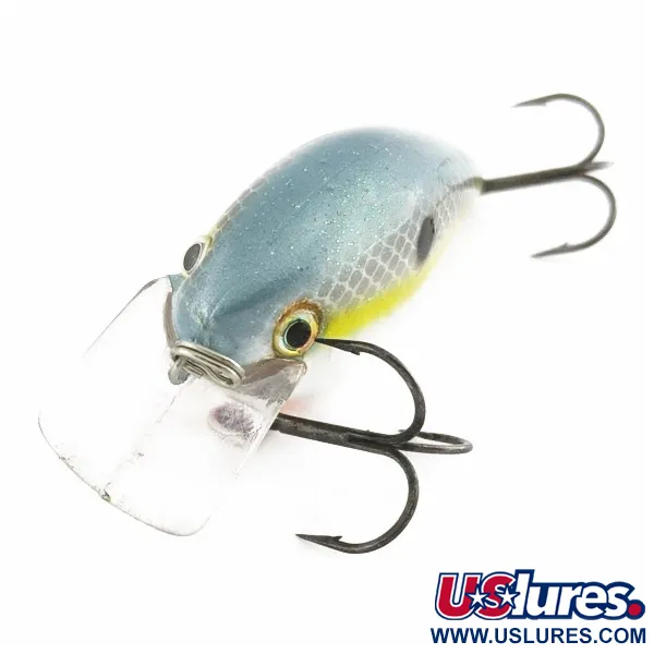 Strike King KVD 1.5 Silent Crankbait, Sexy Shad, 10.6 g, Ljudlös, #24437