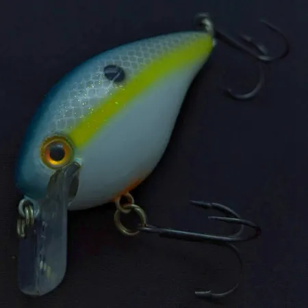 Strike King KVD 1.5 Silent Crankbait, Sexy Shad, 10.6 g, Ljudlös, #24437