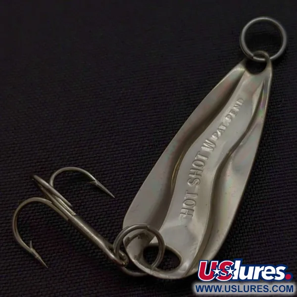 Luhr Jensen Hot Shot W Skeddrag, Nickel, 1.3g, Vågprofil, #24441