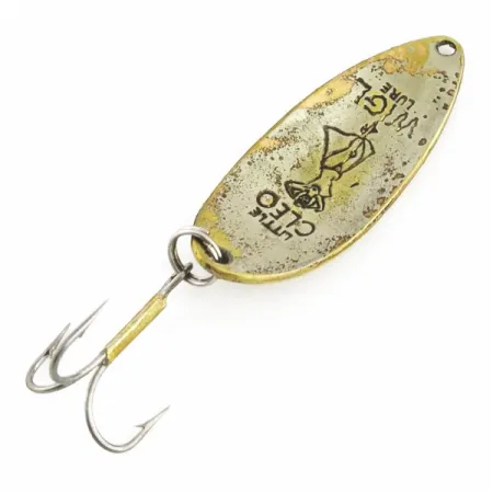 Seneca Little Cleo Skeddrag, Nickel Mässing, 14g, Hula Girl, #24442