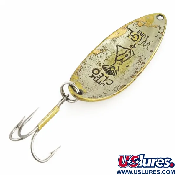 Seneca Little Cleo Skeddrag, Nickel Mässing, 14g, Hula Girl, #24442