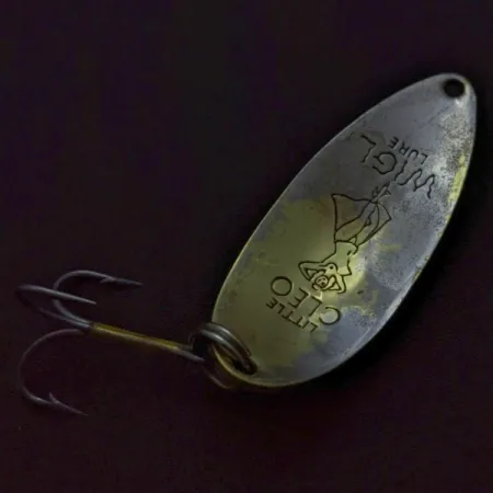 Seneca Little Cleo Skeddrag, Nickel/Mässing, 14g, Hula Girl, #24443