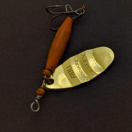 Abu Garcia Spinnaren Reflex Spinnare, Mässing/Röd, 7g, #24456