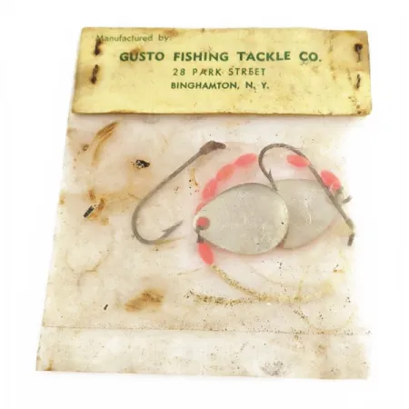 Gusto Dixie Spinner Spinnare, Orange, 2g, Dubbla skedar, #24485