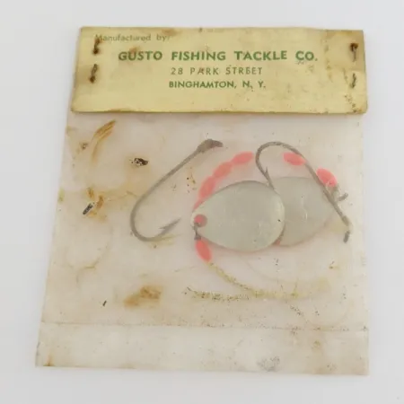 Gusto Dixie Spinner Spinnare, Orange, 2g, Dubbla skedar, #24485