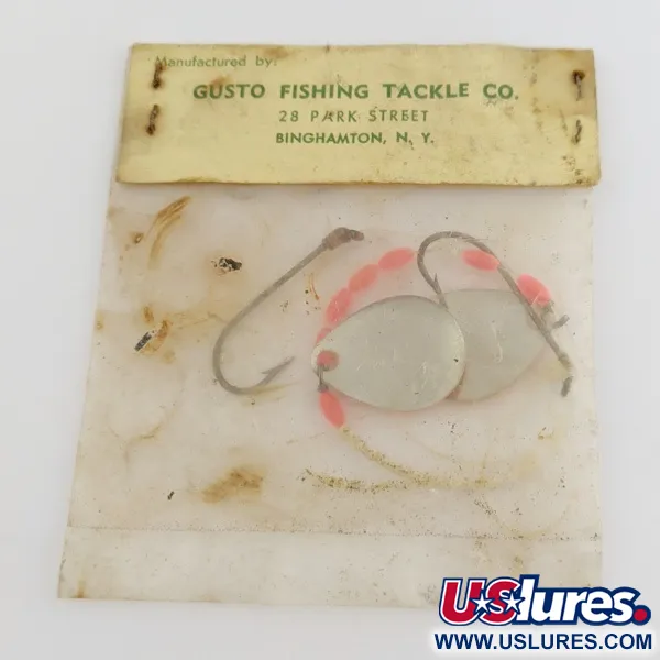 Gusto Dixie Spinner Spinnare, Orange, 2g, Dubbla skedar, #24485