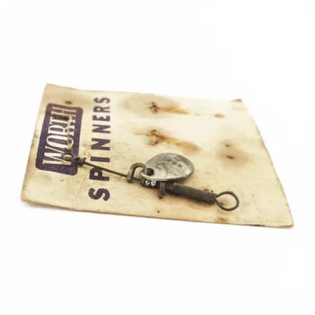 Worth Spinner #0 Spinnare, Nickel, 0,5 g, Stämplat blad, #24488