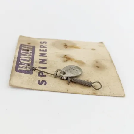 Worth Spinner #0 Spinnare, Nickel, 0,5 g, Stämplat blad, #24488