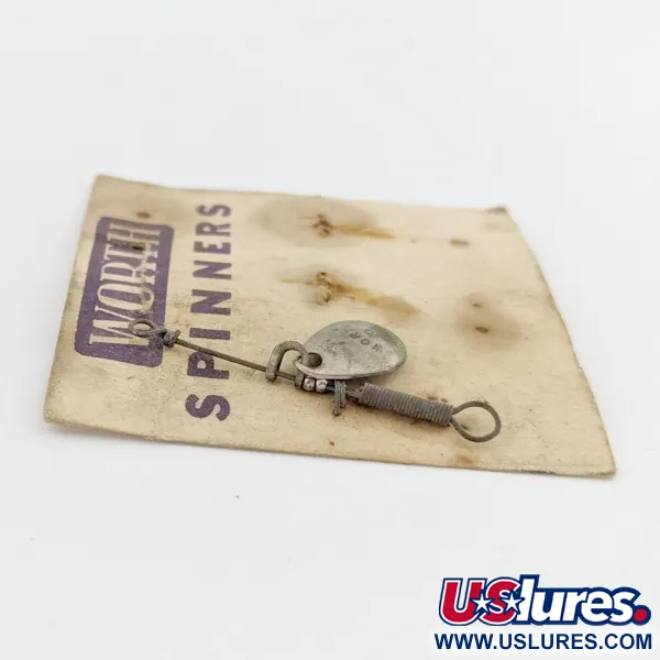 Worth Spinner #0 Spinnare, Nickel, 0,5 g, Stämplat blad, #24488