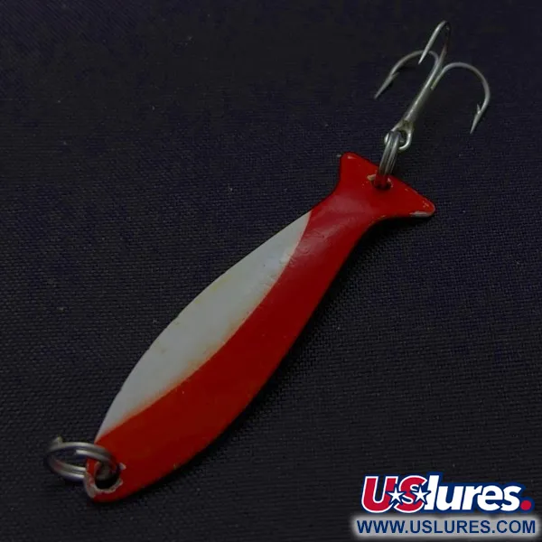 Worth Fly Rod Demon Trollingdrag, röd/vit/nickel, 1.5g, #24497