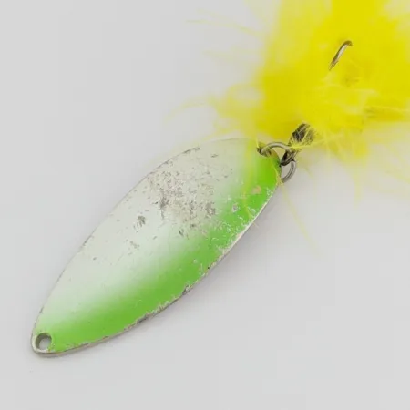 Seneca Little Cleo Hula Girl Skeddrag, Nickel/Grön, 21g, #24504