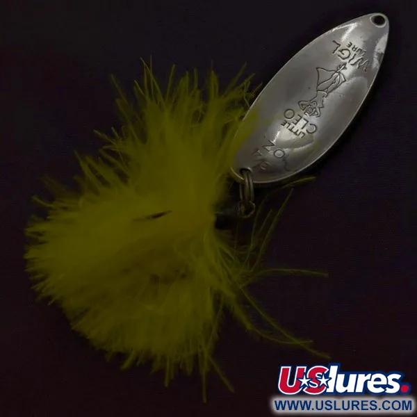 Seneca Little Cleo Hula Girl Skeddrag, Nickel/Grön, 21g, #24504