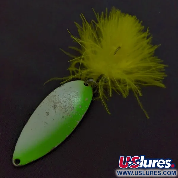 Seneca Little Cleo Hula Girl Skeddrag, Nickel/Grön, 21g, #24504