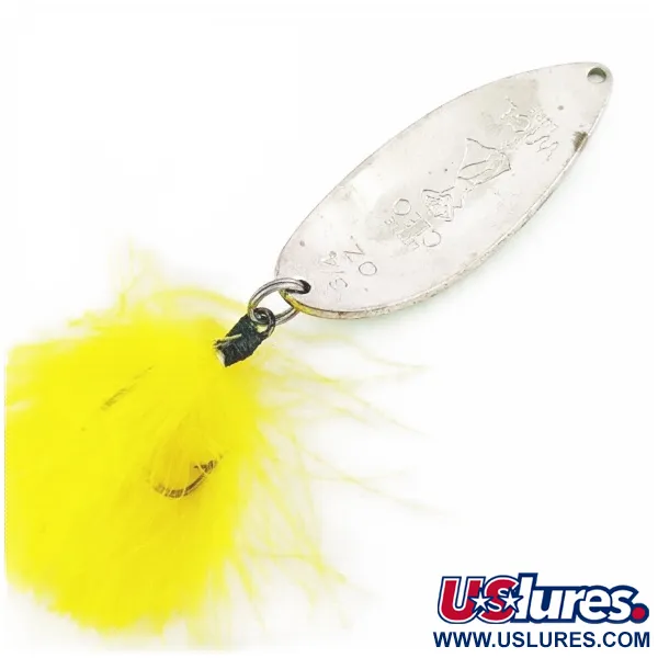 Seneca Little Cleo Hula Girl Skeddrag, Nickel/Grön, 21g, #24504