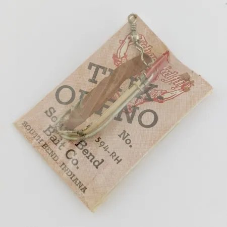 South Bend Trix-Oreno 594 Flugbete, Silver/Röd, 2 g, #24506