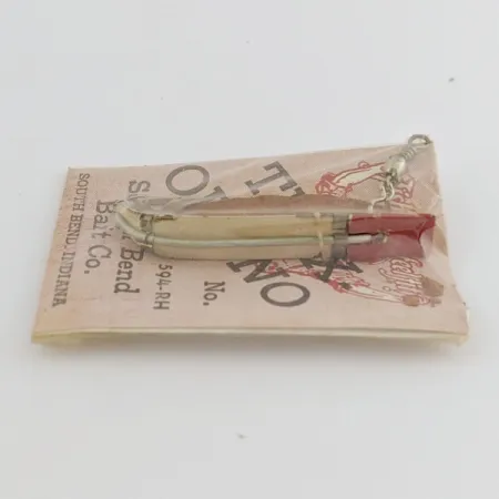 South Bend Trix-Oreno 594 Flugbete, Silver/Röd, 2 g, #24506