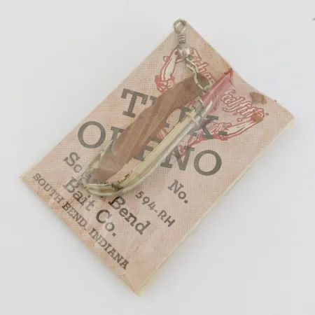 South Bend Trix-Oreno 594 Flugbete, Silver/Röd, 2 g, #24506