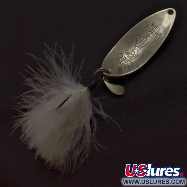 Skeddrag Seneca Little Cleo, Nickel, 14 g, Hula Girl, #24509