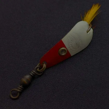 Rex Spoon Weezel skeddrag, röd/vit, 1,7 g, fjädrar, #24517