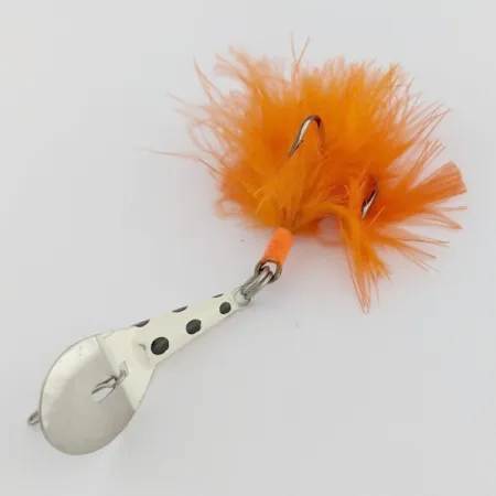 Glen Evans Gad-About Skeddrag, silver-vit-orange, 7 g, #24519