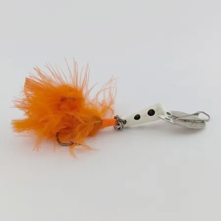 Glen Evans Gad-About Skeddrag, silver-vit-orange, 7 g, #24519