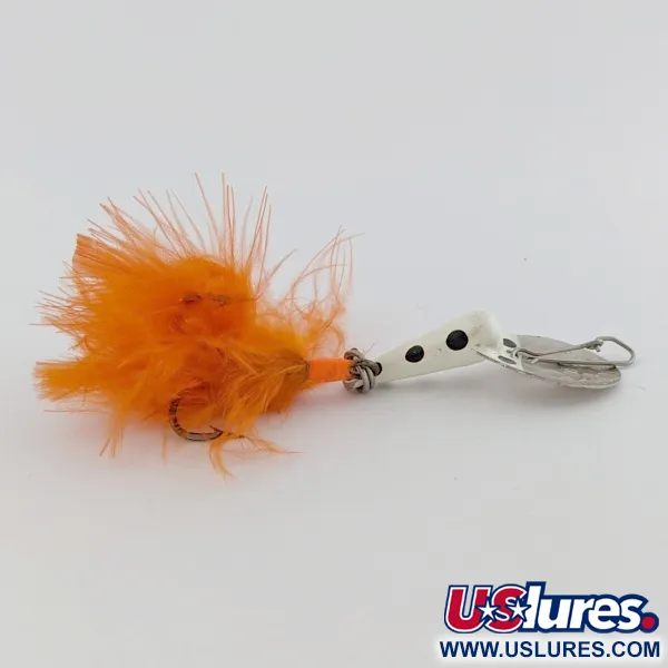 Glen Evans Gad-About Skeddrag, silver-vit-orange, 7 g, #24519