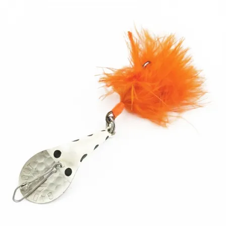 Glen Evans Gad-About Skeddrag, silver-vit-orange, 7 g, #24519