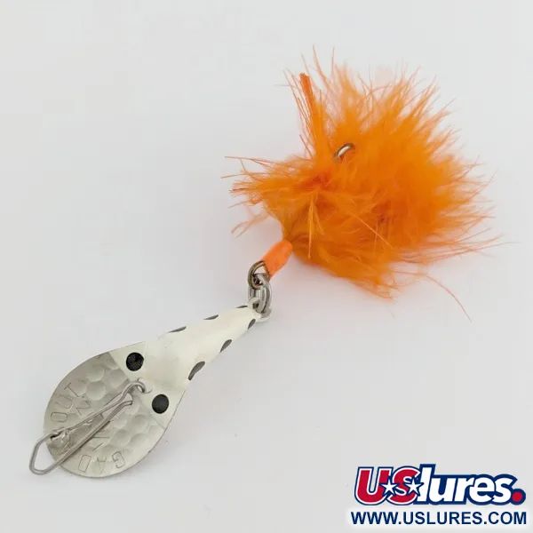 Glen Evans Gad-About Skeddrag, silver-vit-orange, 7 g, #24519