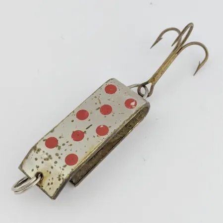 Jake's Lures Lil Jake Skeddrag, Nickel/Röd, 9 g, Viken Kropp, #24520