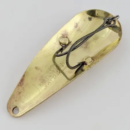 Katch King Weedless Spoon Skeddrag, mässing, 7 g, vasskyddat, #24529