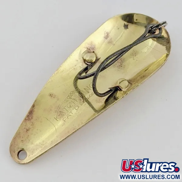 Katch King Weedless Spoon Skeddrag, mässing, 7 g, vasskyddat, #24529