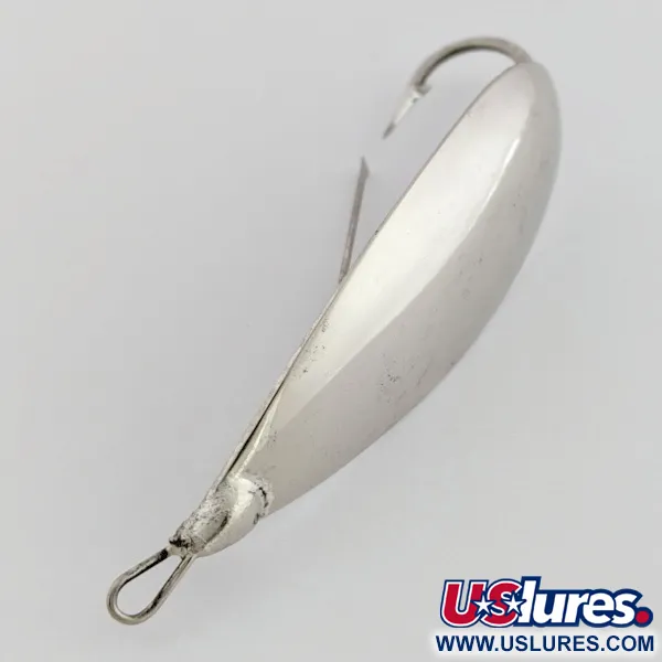 Johnson Silver Minnow Weedless Skeddrag, Nickel, 12g, #24548