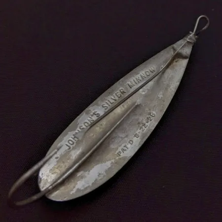Johnson Silver Minnow Weedless Skeddrag, Nickel, 12g, #24548