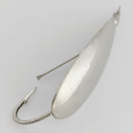 Johnson Silver Minnow Weedless Skeddrag, Nickel, 12g, #24548
